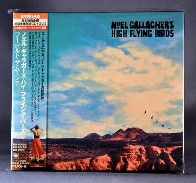 Noel GALLAGHER Who Built The MOON? + 2 BONUS Trks Orig. 2017 JAPAN CD + DVD NEW - Imagem 1 de 4