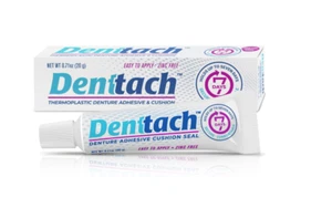Denttach Denture Adhesive, Thermoplastic Denture Adhesive & Cushion last 7 Days - Picture 1 of 6