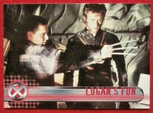 X-MEN THE MOVIE - Card #66 - LOGAN'S FUN - Topps 2000 - Picture 1 of 2