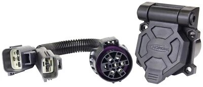 Conector de extremidade de reboque EnduranceTM 7 lâminas compatível com 2017-2021 Ford F-150 F-250 Super - Imagem 1 de 4