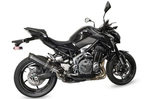 Z900 Escape SP Diabolus Fibra de Carbono Redondo XLS Salida de Carbono 2017 2018 2019 - Imagen 1 de 12