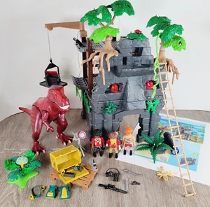 Playmobil Tempio Nascosto con T-Rex ~ Set Gioco Gli Esploratori ~ Incompleto ~ #9429 - Foto 1 di 14