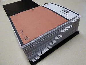 CUSTODIA 580K (PHASE 3) Loader Backhoe Service Manual Repair Shop Book w/Binder - Picture 1 of 12