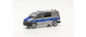 Herpa 097109 - 1/87 VW T 6.1 Bus „Policja Pologne“ - Neuf