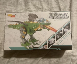 Kinder Spielzeug Elektrisch Gehender Drache Feuer Atmen Wasser Spray Dinosaurier A6 - Bild 1 von 9