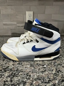 NIKE AIR REVOLUTION White Game Royal TAGLIA 14 Sneakers 2013 599462-101 USA Jordan - Foto 1 di 11