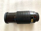 Pentax MC Finex Zoom 1:4 70-200mm 58mm W/Covers Camera Lens