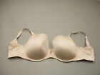 40F Torrid Curve Womens Nude Underwire Lined Back Closure T-Shirt Demi Bra 5A