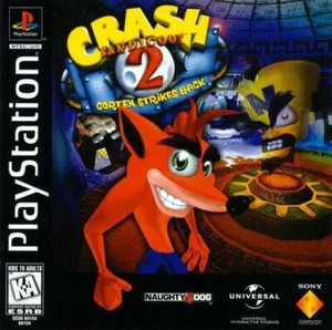 Crash Bandicoot 2 Cortex Strikes Back - PS1 Playstation Game Only - Picture 1 of 1