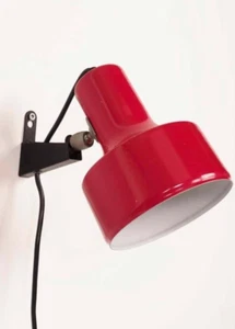 Wall light Adjustable Mid Century Wall Mount Metal Red Light Lamp For Home Decor - Picture 1 of 6