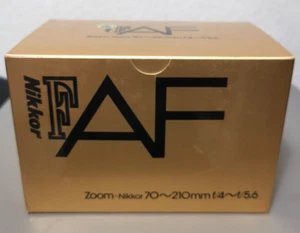 Nikon Zoom AF Nikkor 70-210mm f/4 – f/5,6 mit OVP - Bild 1 von 24