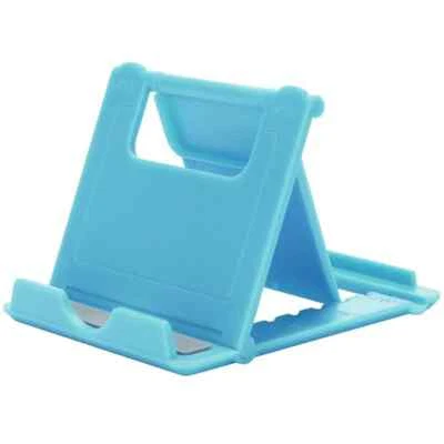 Adjustable Phone Holder Stand Folding Foldable Thin Cradle for Samsung iPhone - Image 1 of 4