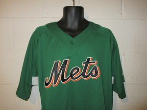 green mets jersey mitchell and ness