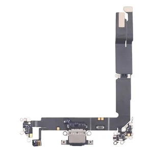 For Apple iPhone 16 Plus Original Charging Port Flex Cable Replacement (Black) - Picture 1 of 4
