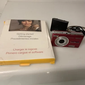 Kodak EasyShare V530 5.0 MP Digital Camera - Red Schneider Krueznach - Picture 1 of 5
