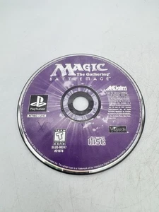 Magic The Gathering Battlemage PlayStation 1 1997 Disc Only Tested *NO TRACKING* - Picture 1 of 2