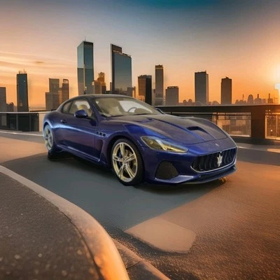 Maserati granturismo 1/18 Topspeed blu no kyosho bbr autoart burago hotwheels  - Immagine 1 di 4