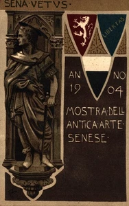 SIENA, 1904 - Mostra dell'Antica Arte Senese - Commemorativa - NV - PU342 - Bild 1 von 2