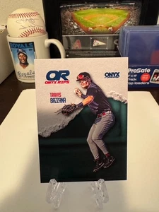 Travis Bazzana 2025 Onyx Rips Baseball /25 Guardians - Imagen 1 de 2