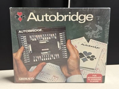 Vintage Grimaud Autobridge For Intermediate Players Handheld Game 1979 - Image 1 of 3