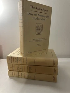 Papers of John Adams : Volumes 1, 2, 3, & 4, Hardcover by John Adams - Picture 1 of 3