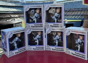 UNO ~ Yoshinobu Yamamoto 2024 Novato Bobblehead PRIMERO Los Angeles Dodgers SGA - Imagen 1 de 2