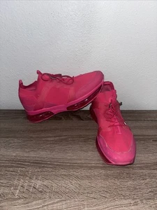 Carvela Lock Bubble Low Top Shoes Sneakers - Pink - Women's US Size 10 - Picture 1 of 9
