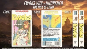 Ewoks Animated - The Tree Of Light VHS - Unopened - Imagen 1 de 5