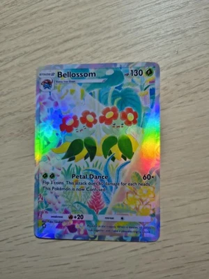 Bellossom Pokemon Pocket Card Holo Full Art Wisdom of Sea & Sky [READ INFO] - image 1 of 2
