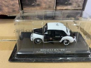 1/43 SCALE RENAULT 4 CV PIE POLICE DE PARIS FRANCE 1956 DIECAST MODEL - Picture 1 of 3
