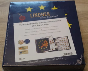 Lindner 8450 Vordruckalbum EURO COLLECTION: Kursmünzensätze - Euro-Länder - Bild 1 von 1