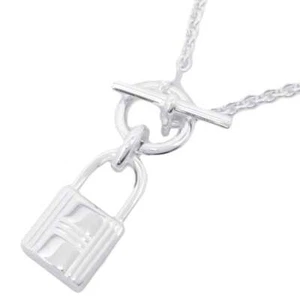 HERMES Amulette Cadena Necklace SV925 - Picture 1 of 11