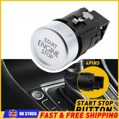 Start Stop Engine Switch Button For VW Golf 7 MK7 2013-2017 5Q1959839 5GG959839 - Image 1 of 4