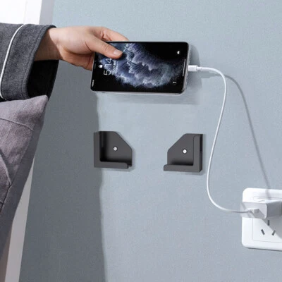 2pcs Tablet Wall Mount Stand Phone Holder for iPad/iPhone Adjustable Bracket - Image 1 of 4