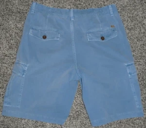 Pantalones Cortos Reyn Spooner Azul Carga Cordón Hombre Talla 34 - Imagen 1 de 7