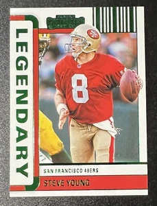 2022 Panini Contenders Legendary Steve Young Emerald San Francisco 49ers - Picture 1 of 2