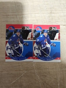 1990 91 Pro Set Hockey Paul Gillis Corrected Error No Bloody Nose #246 - Picture 1 of 2