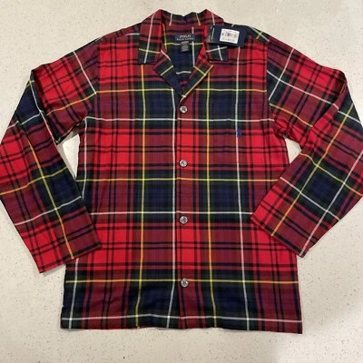 Camisa de pijama de franela a cuadros Polo Ralph Lauren para hombre en Lyndon talla S nueva con etiquetas Foto 1 de 4
