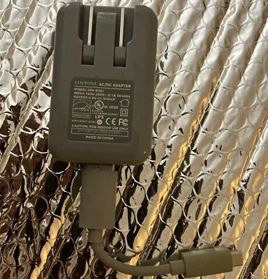 Cargador de pared adaptador de CA Jawbone SPA-K901 con cable micro USB corto, gris ~~~~ Foto 1 de 4