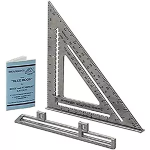 Swanson Speedlite 12 in. L X 1 in. H Aluminum Speed Square - Picture 1 of 6