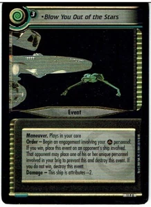 STAR TREK CCG 2E GENESIS COLLECTION 11P8 BLOW YOU OUT OF THE STARS (2006) - Picture 1 of 1