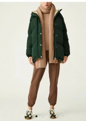 Tory Burch hood mid down  Puffer jacket Size Small $648 NWT - Image 1 of 4