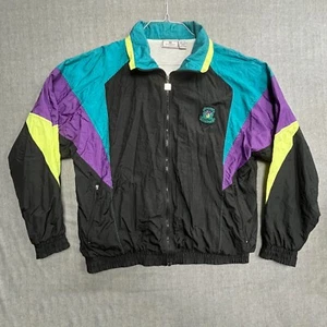 Vintage Givenchy Active Sport Trainingsanzug Jacke Windbreaker Nylon Gr. Large LESEN - Bild 1 von 11