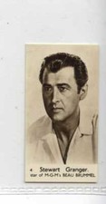 (Jg2095) WATFORD BISCUIT CO,CINEMA STARS,STEWART GRANGER,1954,#4