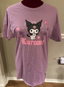 Hot Topic Sanrio Kuromi Short Sleeve T-Shirt Purple -size Med- New w/ Tags - Picture 1 of 5