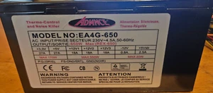 Alimentation PC Advance EA4G-650, 650W, ATX, 4 - Imagen 1 de 3
