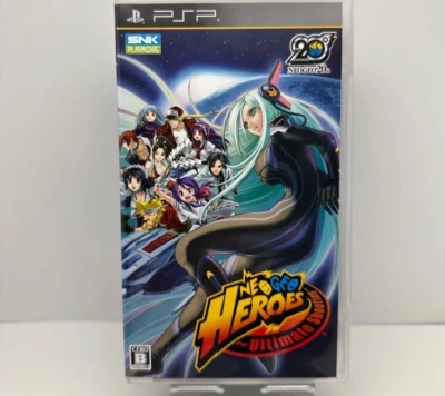 Neo Geo Heroes Ultimate Shooting PSP 2010  Game Software Action SNK Playmore - Image 1 of 4