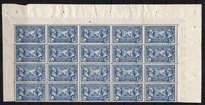FRANKREICH Scott 244 - Yvert 245 - NH 20er Block aus BLATT - kostenloser Versand USA - Bild 1 von 1
