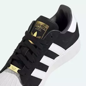 Scarpe da ginnastica Adidas SUPERSTAR XLG sneaker NERE taglia UK 8,5 - PREZZO AL PUBBLICO £ 140 - ID4657 - Foto 1 di 11