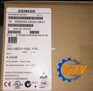 Convertidor de frecuencia Siemens 6SE6440-2AD24-0BA1 6SE6 440-2AD24-0BA1 1 pieza - Imagen 1 de 4